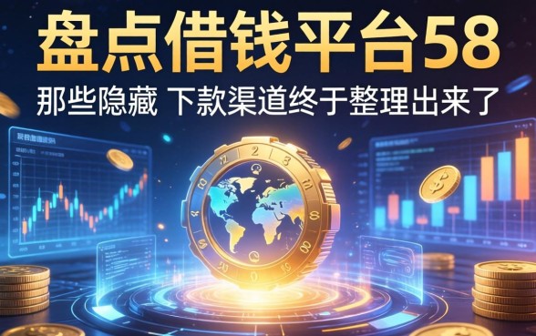 盘点借钱平台58：那些隐藏的下款渠道终于整理出来了