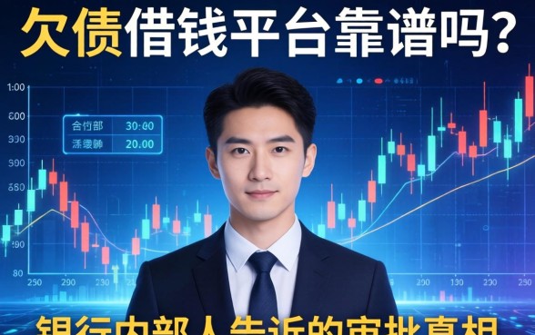 欠债借钱平台靠谱吗？银行内部人告诉你审批真相