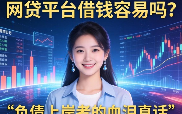 网贷平台借钱容易吗？一个负债上岸者的血泪真话