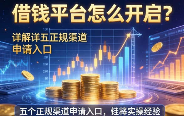 借钱平台怎么开启？详解五个正规渠道申请入口与实操经验