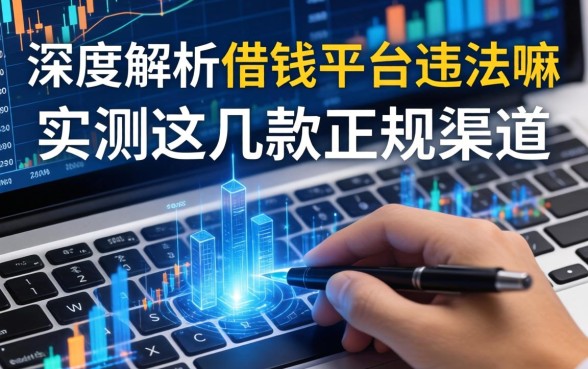 深度解析借钱平台违法嘛，实测这几款正规渠道
