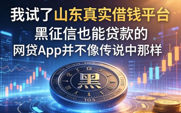 我试了山东真实借钱平台，发现黑征信也能贷款的网贷app并不像传说中那样