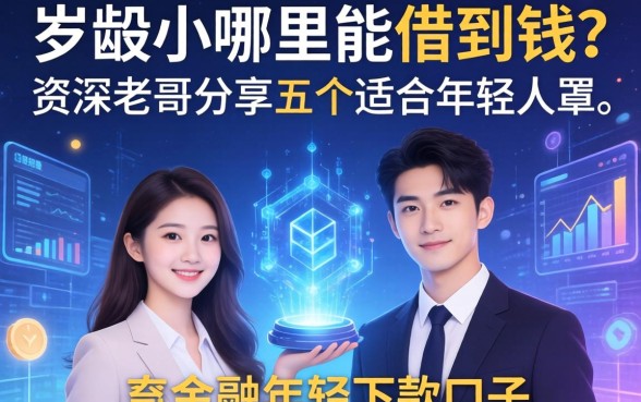 岁数小哪里能借到钱？资深老哥分享五个适合年轻人的下款口子