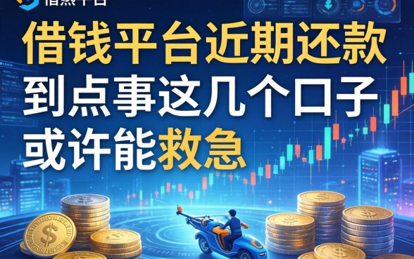 关于借钱平台近期还款的那点事,这几个口子或许能救急