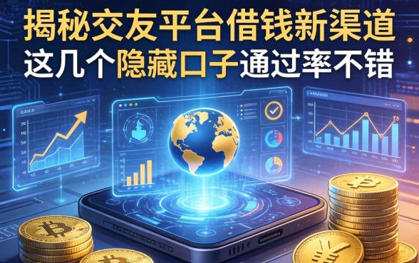 揭秘交友平台借钱新渠道，这几个隐藏口子通过率不错