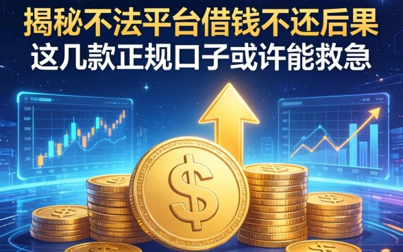 揭秘不法平台借钱不还后果，这几款正规口子或许能救急