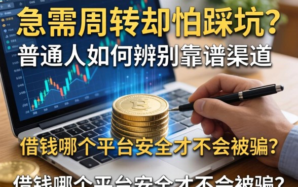 急需周转却怕踩坑？普通人如何辨别靠谱渠道，借钱哪个平台安全才不会被骗？