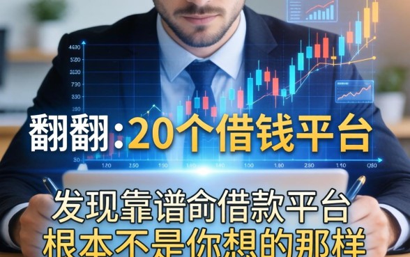 我翻了20个借钱平台，发现靠谱的借款平台根本不是你想的那样
