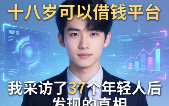 十八岁可以借钱的平台：我采访了37个年轻人后发现的真相