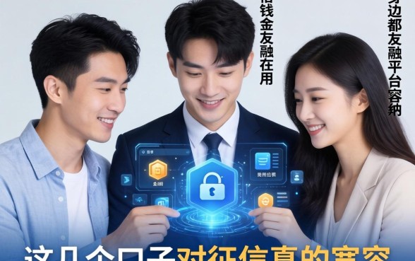 身边朋友都在用的借钱金融平台软件，这几个口子对征信真的宽容