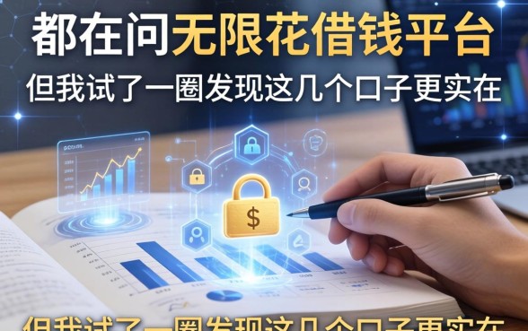 都在问无限花借钱平台，但我试了一圈发现这几个口子更实在