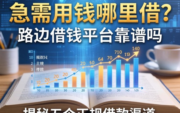急需用钱哪里借？路边借钱的平台靠谱吗？揭秘五个正规借款渠道