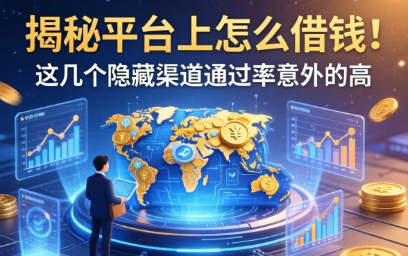揭秘平台上怎么借钱：这几个隐藏渠道通过率意外的高
