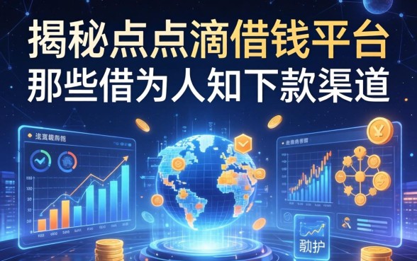揭秘点点滴借钱平台：那些不为人知的下款渠道