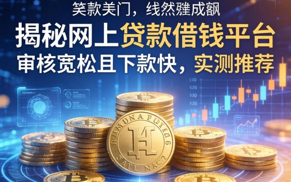 揭秘网上贷款借钱平台：审核宽松且下款快的实测推荐