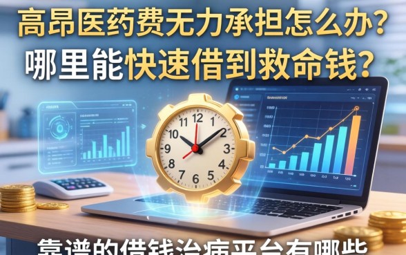 面对高昂医药费无力承担怎么办？哪里能快速借到救命钱？靠谱的借钱治病平台有哪些？
