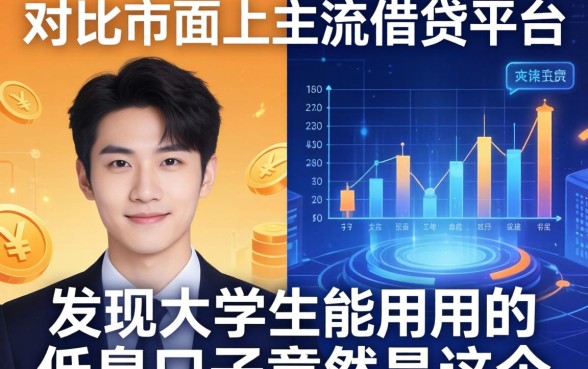 我对比了市面上主流借钱平台，发现大学生能用的低息口子竟然是这个