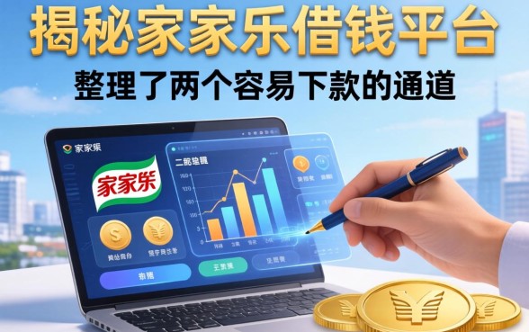 揭秘家家乐借钱平台：整理了两个容易下款的通道