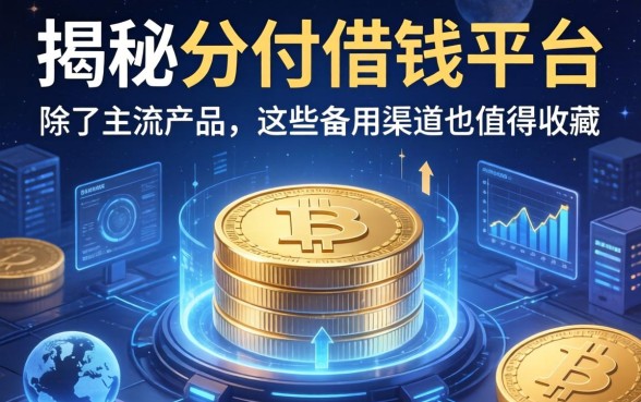 揭秘分付借钱平台：除了主流产品，这些备用渠道也值得收藏