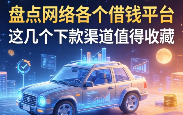 盘点网络各个借钱平台：这几个下款渠道值得收藏