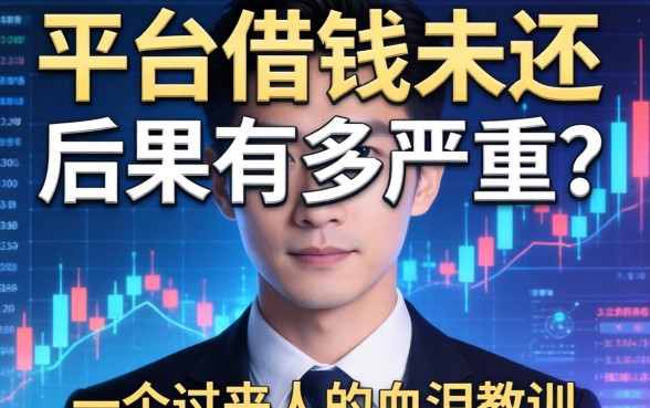 平台借钱未还后果有多严重？一个过来人的血泪教训