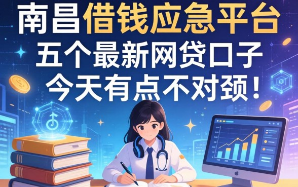我整理了南昌借钱应急平台，发现这五个最新网贷口子今天有点不对劲