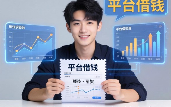 年轻小伙平台借钱：除了借条还能看这些，亲测有额度