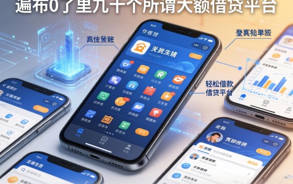 我翻遍了手机里那几十个所谓大额借钱的平台，发现轻松借款无征信记录的app背后藏着个反常识的真相