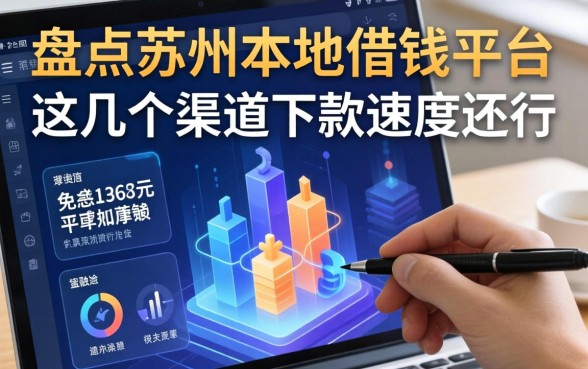 盘点苏州本地借钱平台，这几个渠道下款速度还行
