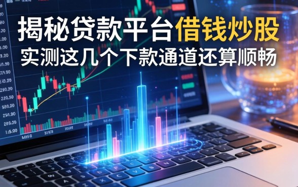 揭秘贷款平台借钱炒股：实测这几个下款通道还算顺畅