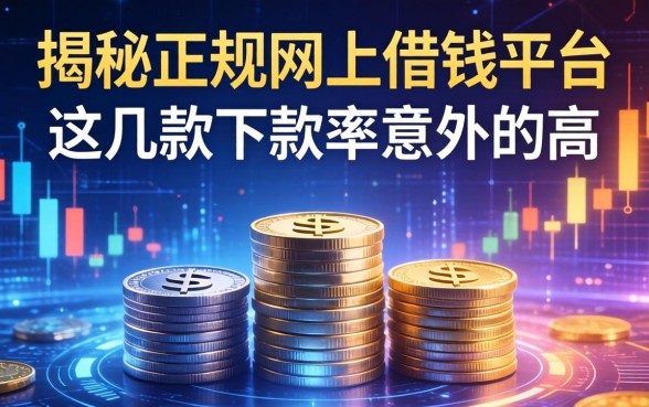 揭秘正规网上借钱平台：这几款下款率意外的高
