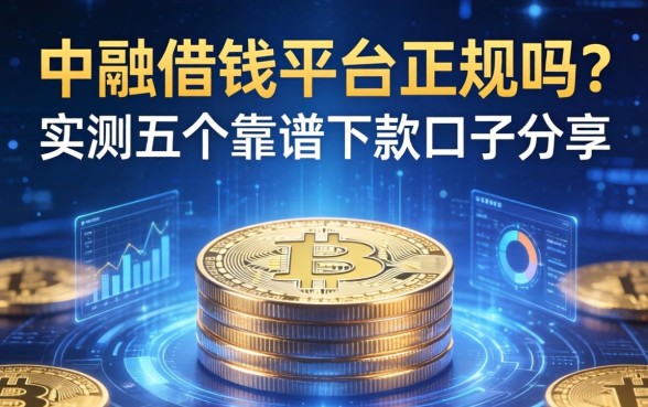 中融借钱平台正规吗？实测五个靠谱下款口子分享