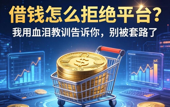 借钱怎么拒绝平台？我用血泪教训告诉你，别被套路了