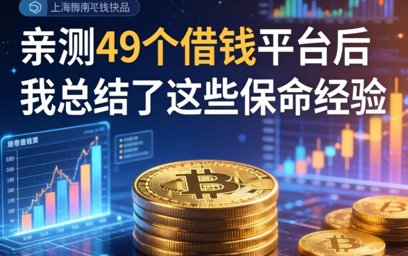 亲测49个借钱平台后，我总结了这些保命经验