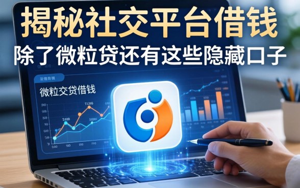 揭秘社交平台借钱：除了微粒贷还有这些隐藏口子
