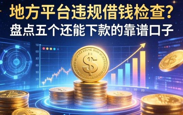 地方平台违规借钱被查？盘点五个还能下款的靠谱口子