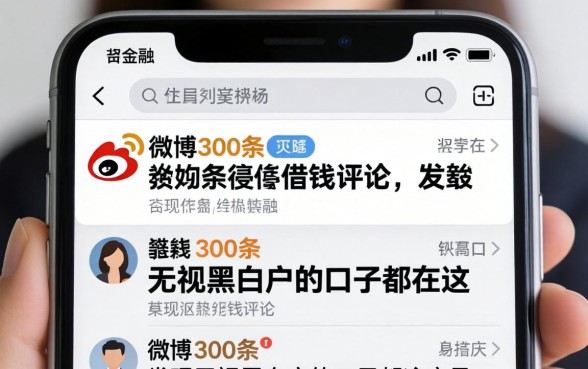 我翻了300条微博借钱评论，发现无视黑白户的口子都在这