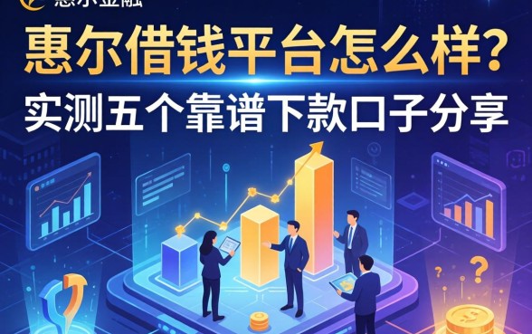 惠尔借钱平台怎么样？实测五个靠谱下款口子分享