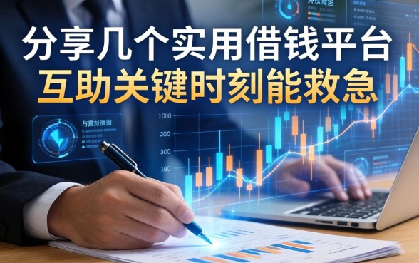 分享几个实用的借钱平台互助，关键时刻能救急