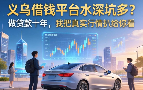 义乌借钱平台水深坑多？做贷款十年，我把真实行情扒给你看