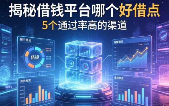 揭秘借钱平台哪个好借点：整理了5个通过率高的渠道