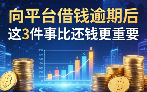 向平台借钱逾期后，这3件事比还钱更重要