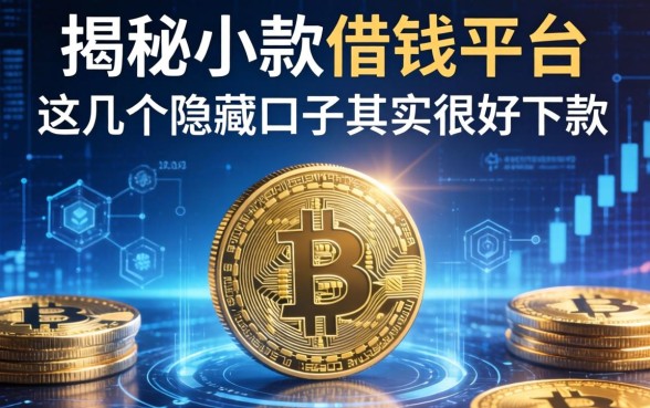 揭秘小款借钱平台：这几个隐藏口子其实很好下款