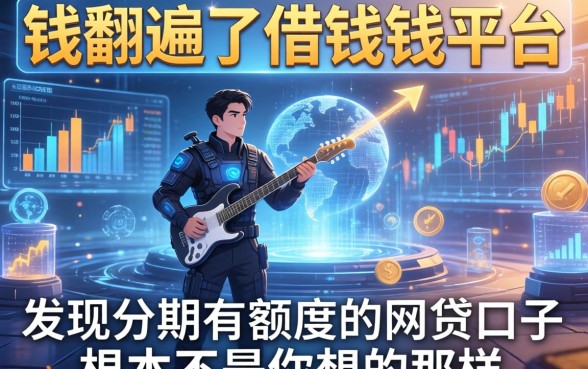 我翻遍了借钱钱平台，发现分期有额度的网贷口子根本不是你想的那样