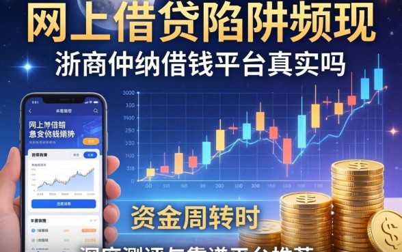 网上借贷陷阱频现，急需资金周转时，浙商仲纳借钱平台真实吗？深度测评与靠谱平台推荐
