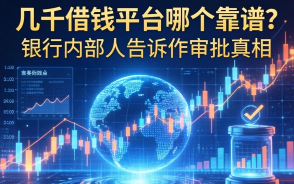 几千借钱平台哪个靠谱？银行内部人告诉你审批真相
