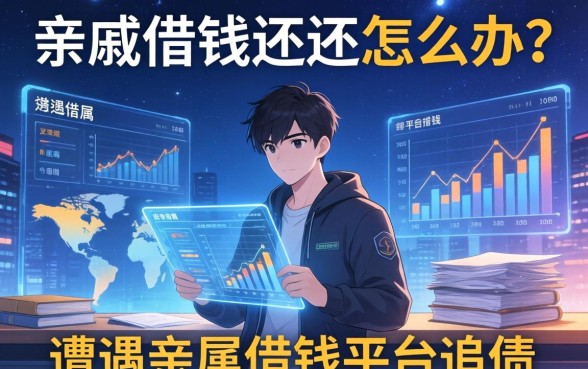 亲戚借钱不还怎么办？遭遇亲属借钱平台追债，如何化解亲情与债务的危机？