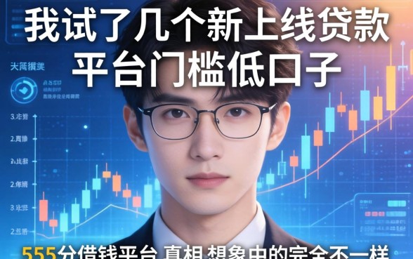 我试了几个新上线贷款平台门槛低口子，发现555分借钱平台的真相和想象中完全不一样