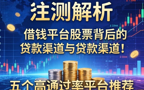 实测解析：借钱平台股票背后的贷款渠道与五个高通过率平台推荐