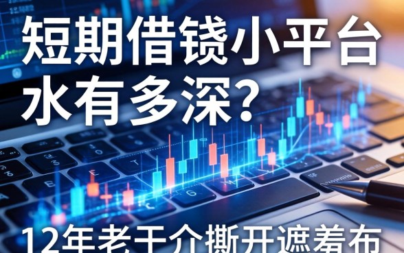 短期借钱小平台水有多深？12年老中介撕开遮羞布